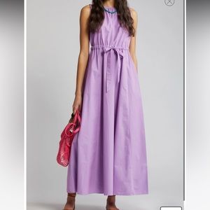 Xirena Rhiannan Drawstring Cotton Maxi Dress NWT Sz XS